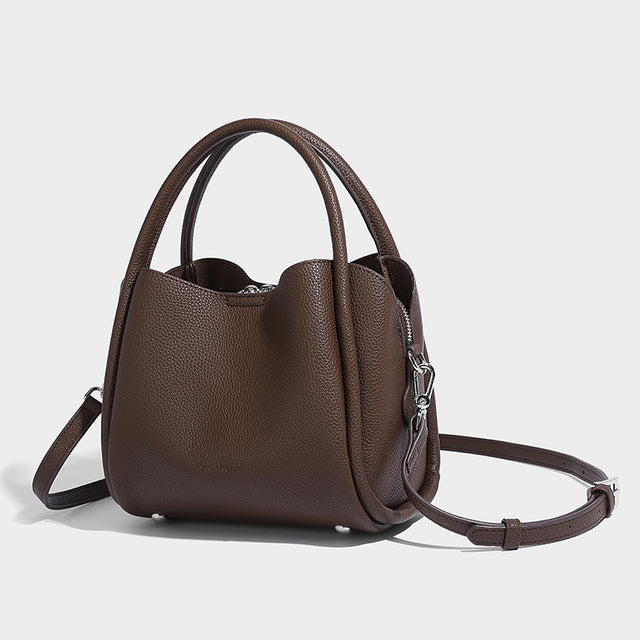Leah Crossbody Chocolate - Large