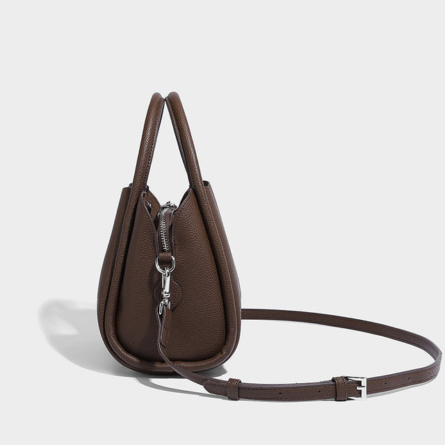 Leah Crossbody Chocolate - Large