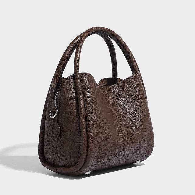 Leah Crossbody Chocolate - Large