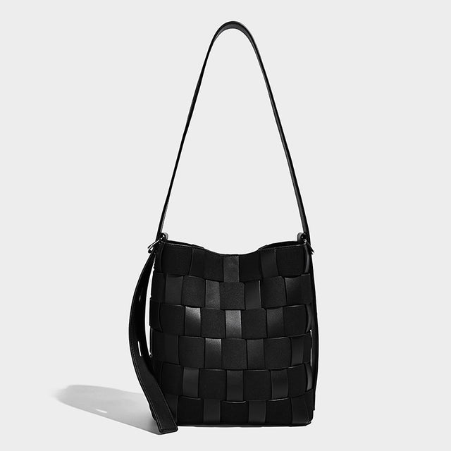 Clara Woven Bag Black