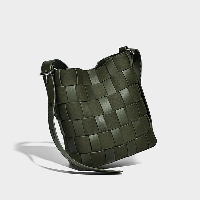 Clara Woven Bag Olive