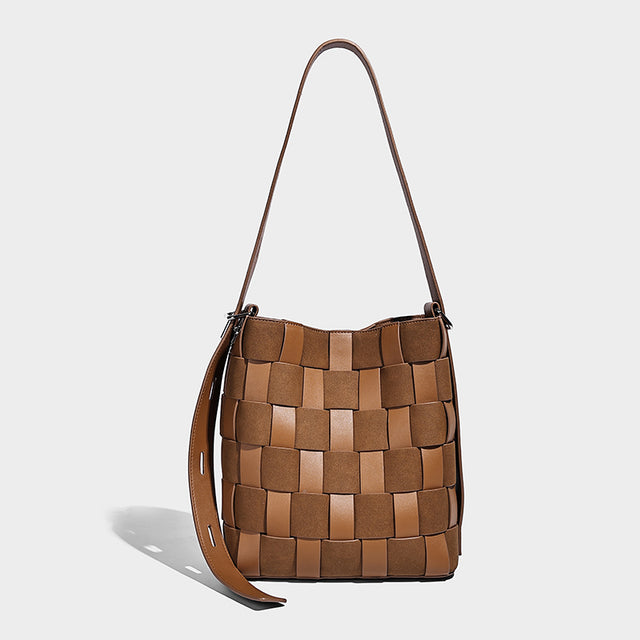 Clara Woven Bag Brown
