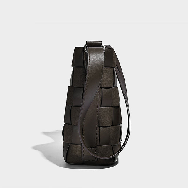 Clara Woven Bag Chocolate