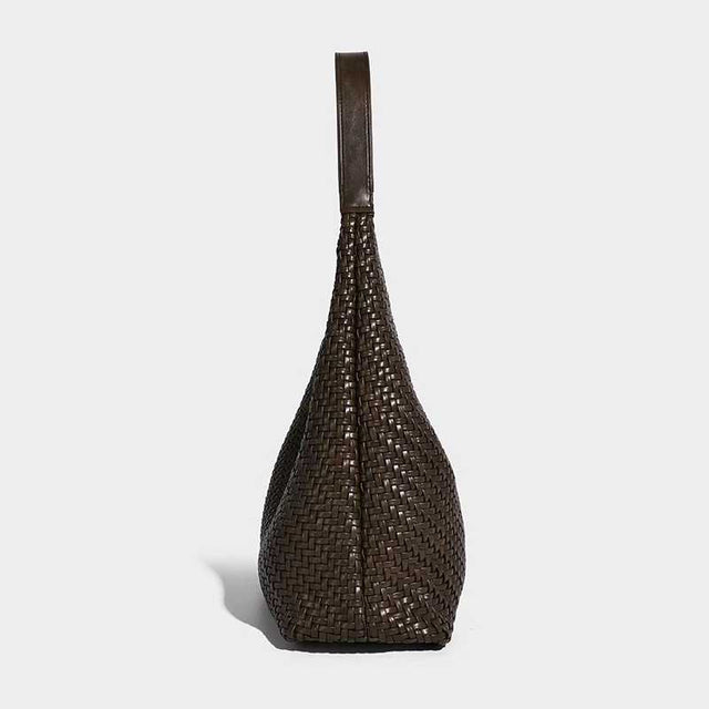 Naya Woven Hobo Bag Chocolate