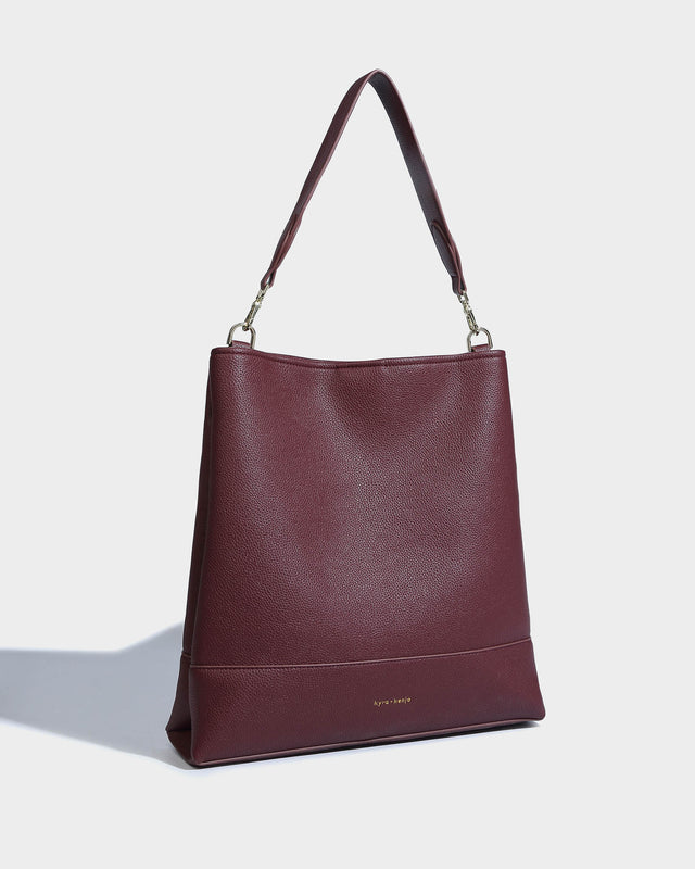 Tall Easy Tote Burgundy