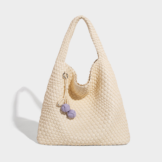 Camilla Woven Tote Butter