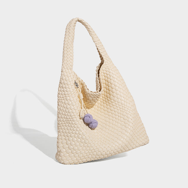 Camilla Woven Tote Butter