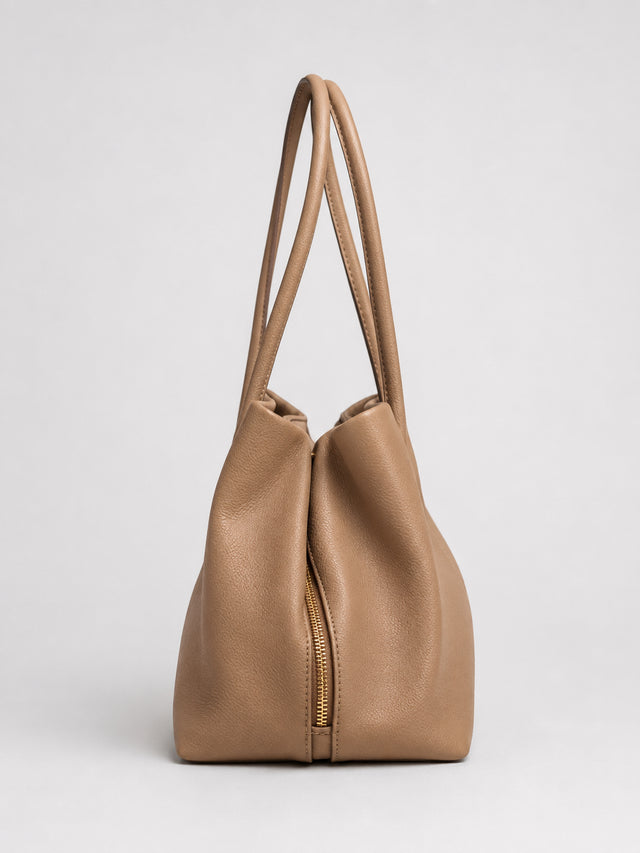 Cove Beige Shoulder Tote