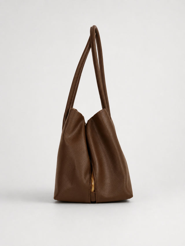 Cove Chocolate Shoulder Tote