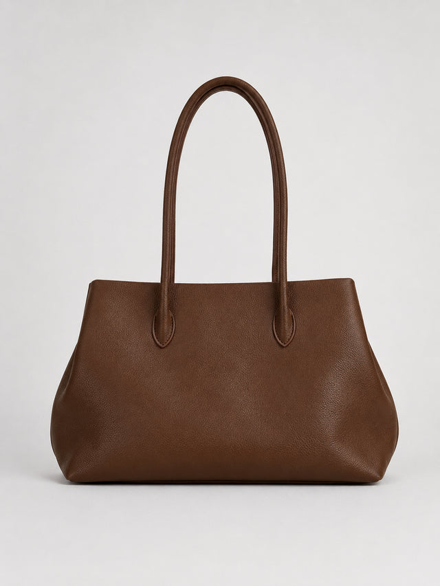 Cove Chocolate Shoulder Tote