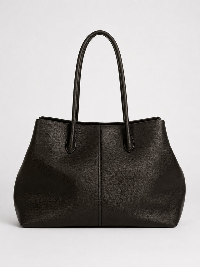 Cove Black Shoulder Tote
