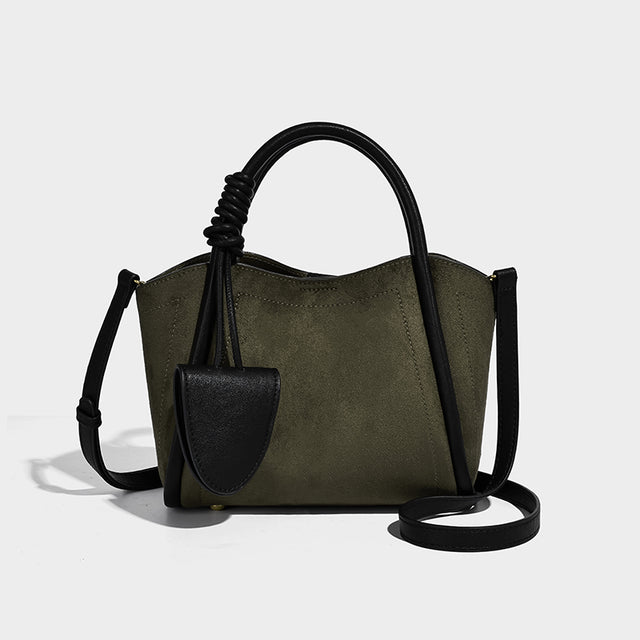 Sophia Shoulder Bag Suede Olive