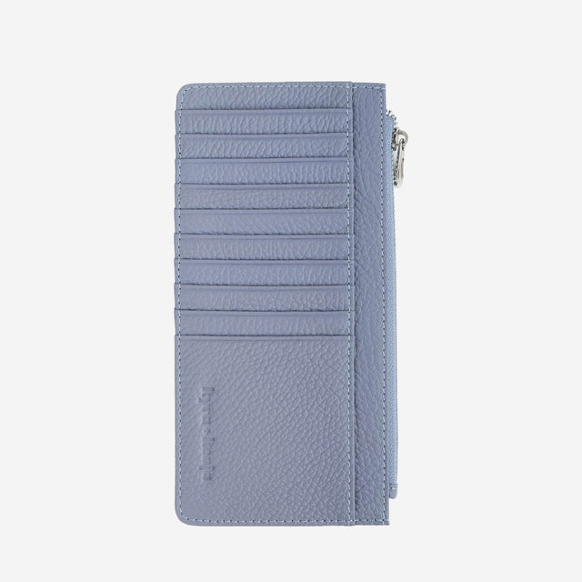 Large Zip Card Holder Lavender