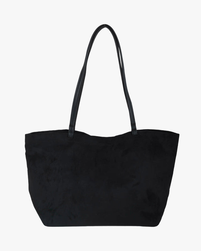 Easy Day Tote Suede Black