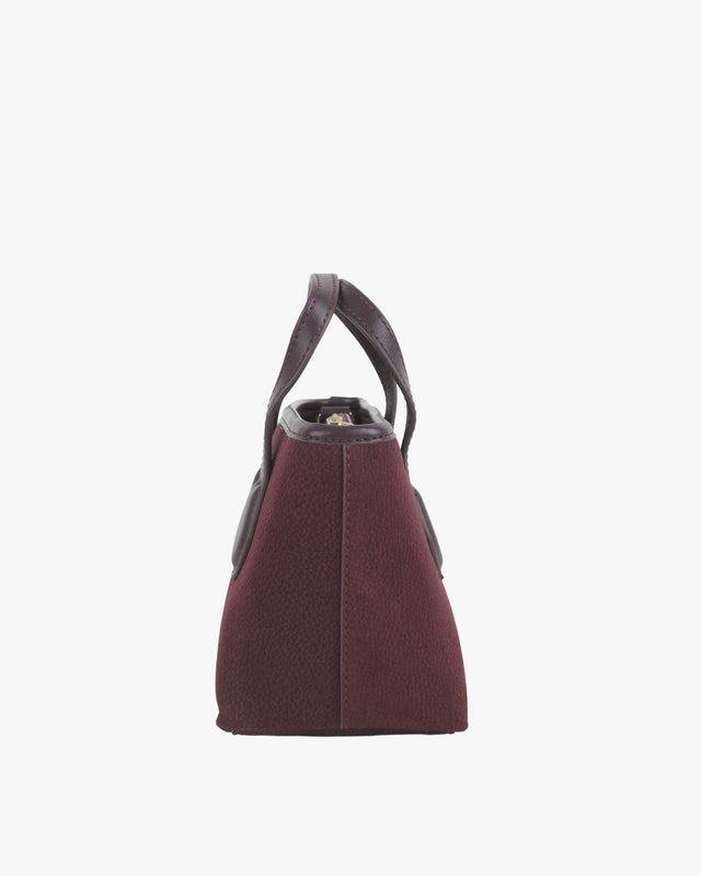 Molly Crossbody Suede Burgundy