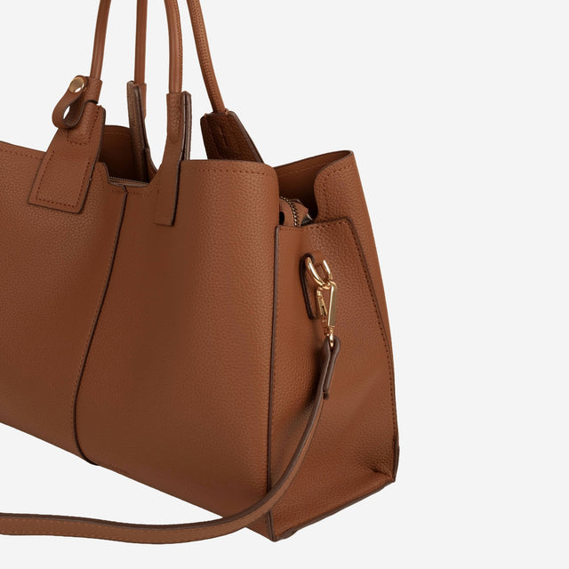 Kaia Tan Structured Tote