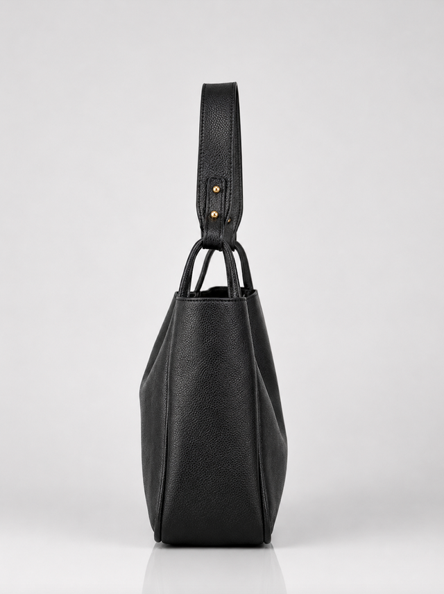 Elodie Shoulder Tote Black