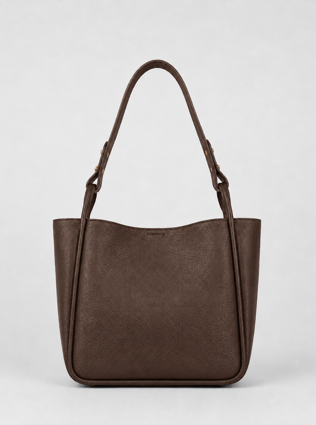Elodie Shoulder Tote Coffee