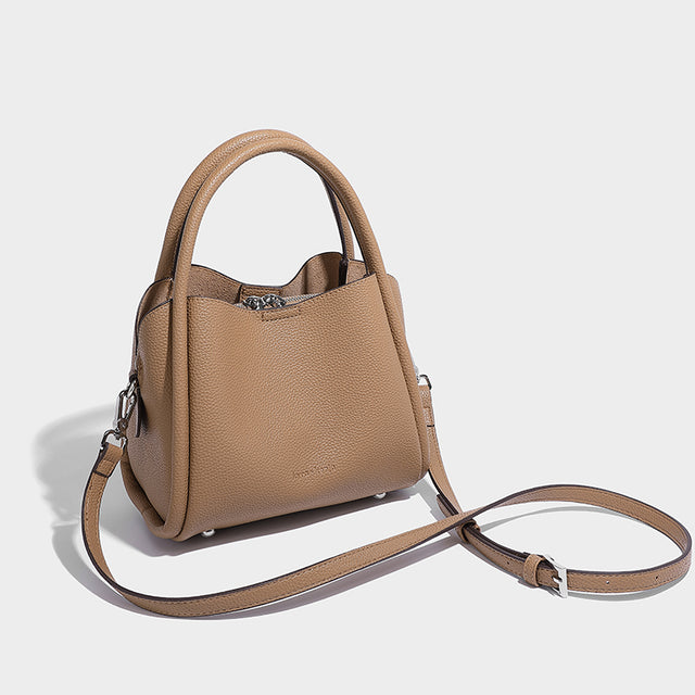 Leah Crossbody Creamy Macchiato - Large