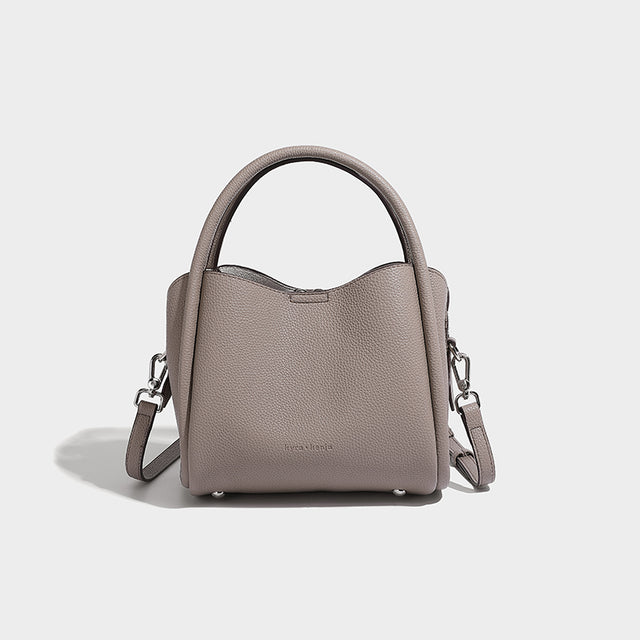 Leah Crossbody Taupe Grey