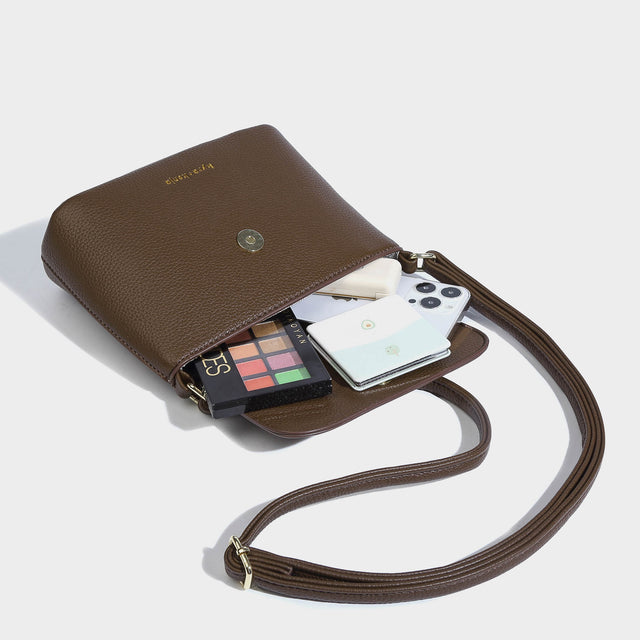 Milly Small Crossbody Mocha