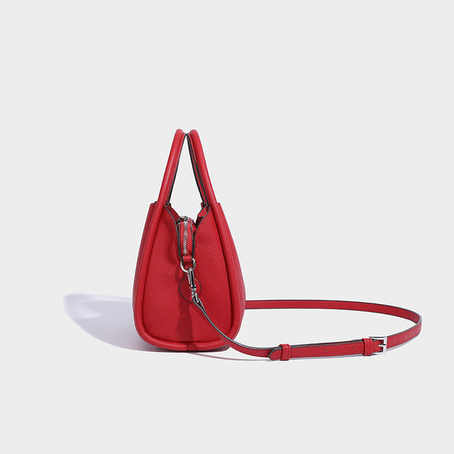 Leah Crossbody Textured Red