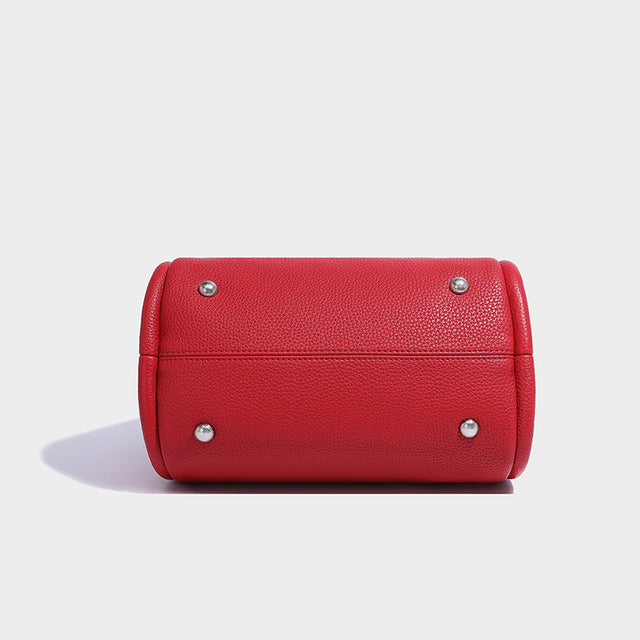 Leah Crossbody Textured Red