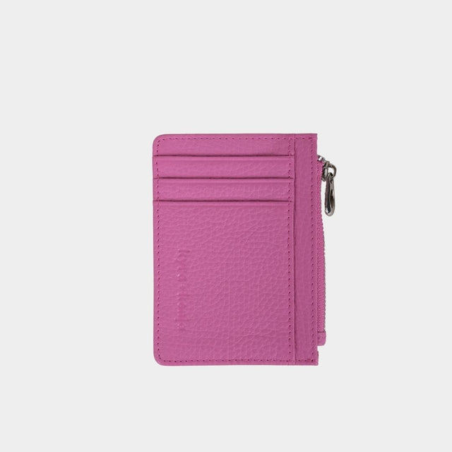 Small Zip Card Holder Lilac