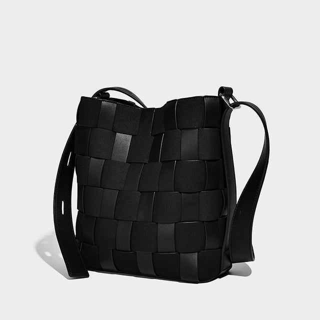 Clara Woven Bag Black