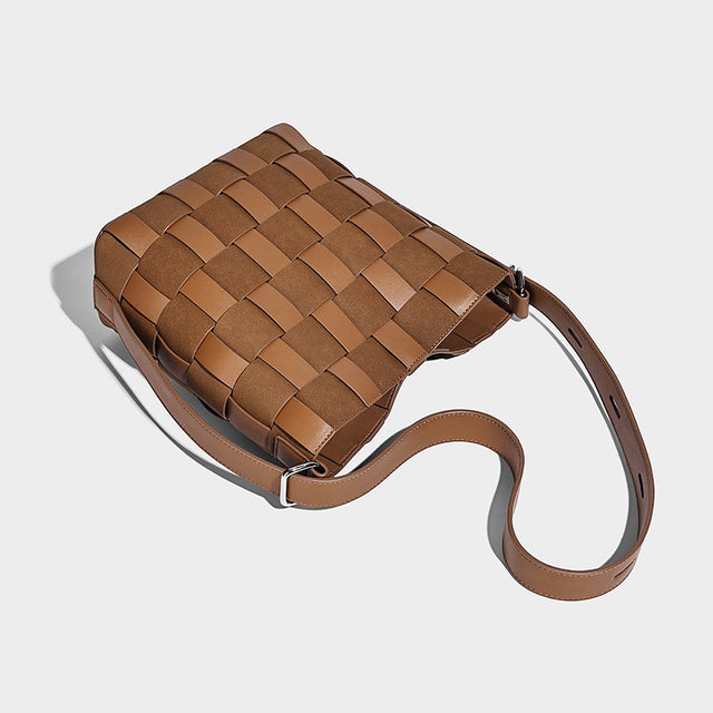 Clara Woven Bag Brown