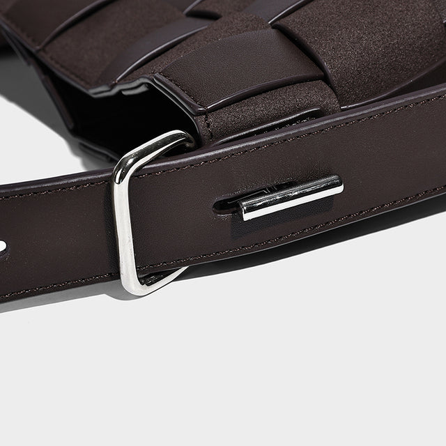 Clara Woven Bag Chocolate