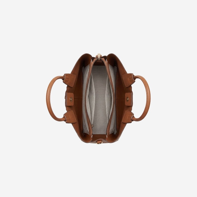 Kaia Tan Structured Tote