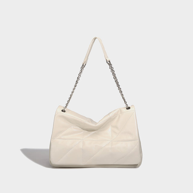 Myra Shoulder Bag Textured Cream