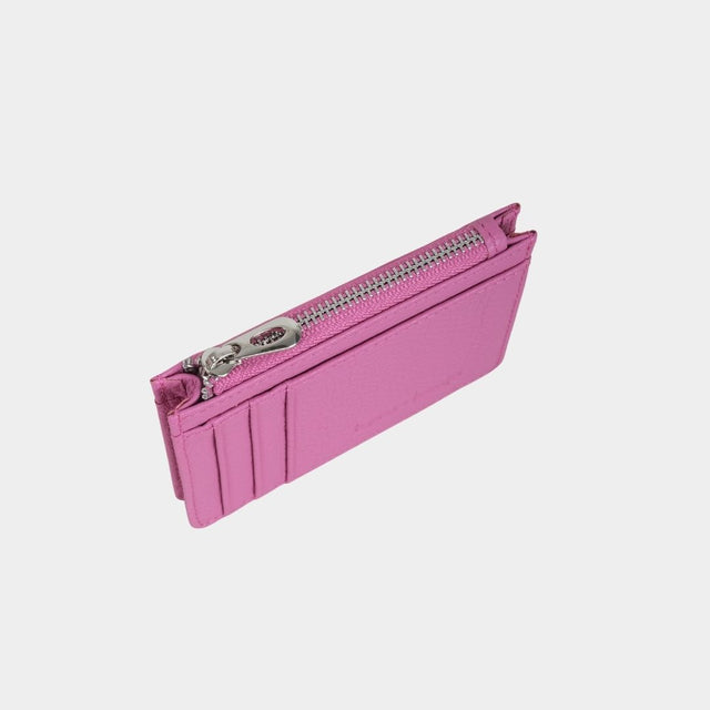 Small Zip Card Holder Lilac