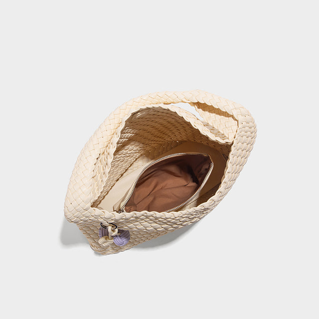 Camilla Woven Tote Butter