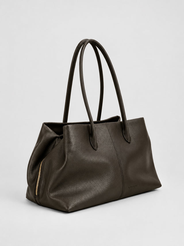 Cove Black Shoulder Tote