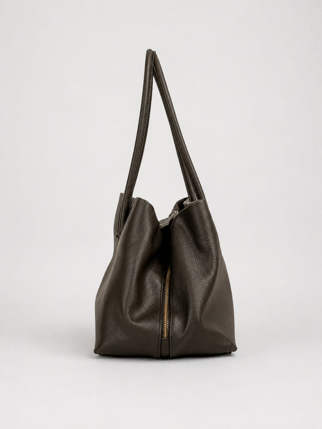Cove Black Shoulder Tote