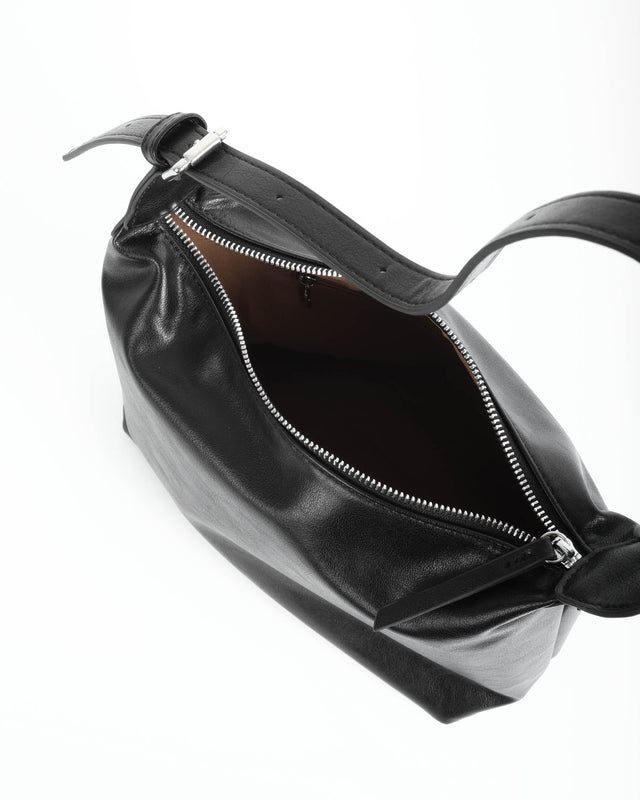 Easy Day Croissant Bag Black