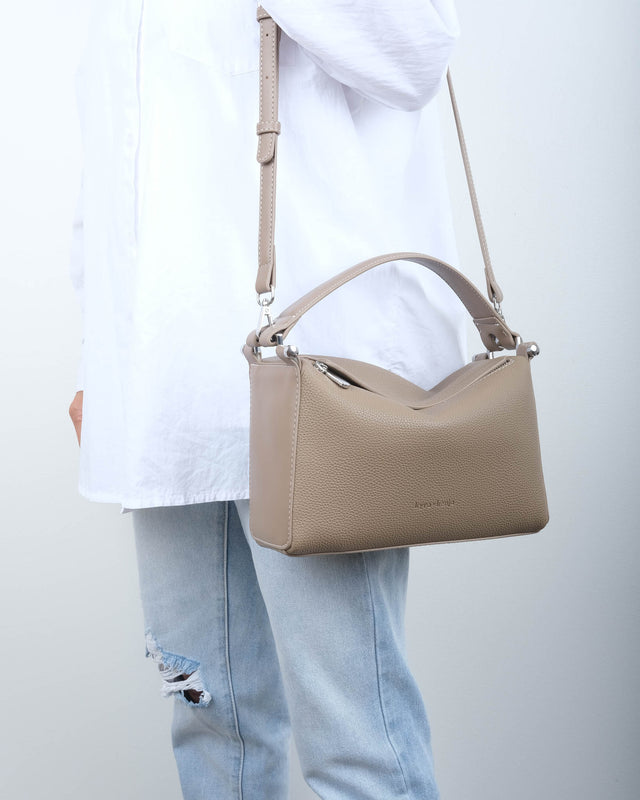 Evelyn Crossbody Taupe