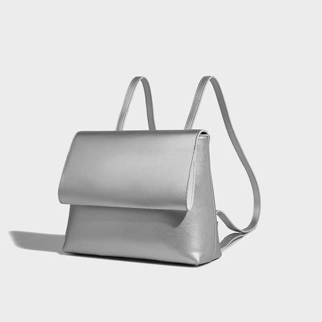 Mini Backpack Silver