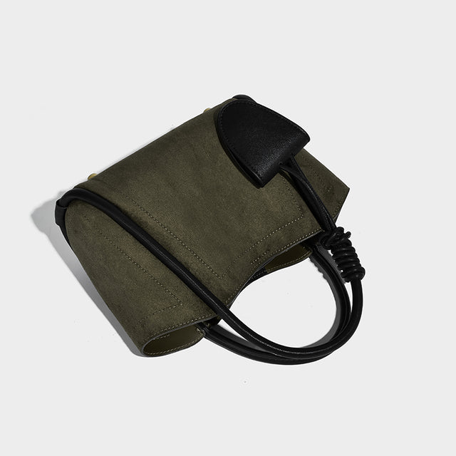 Sophia Shoulder Bag Suede Olive