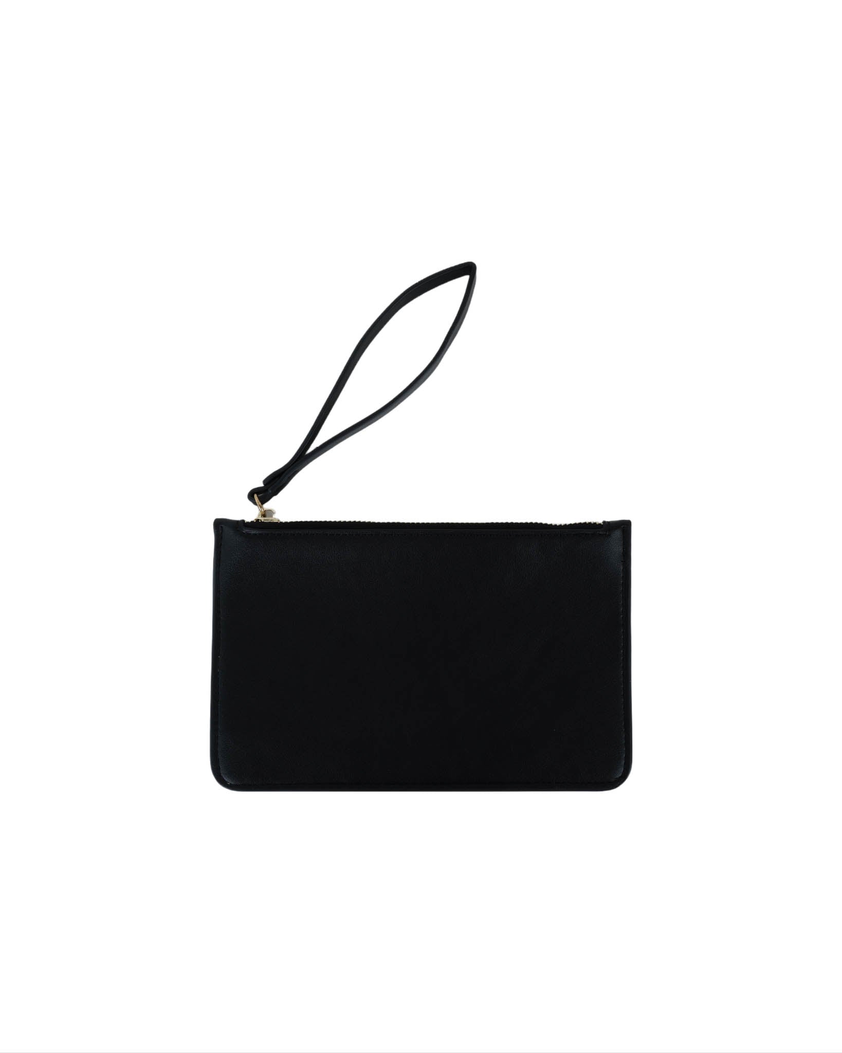 Black best sale wristlet pouch