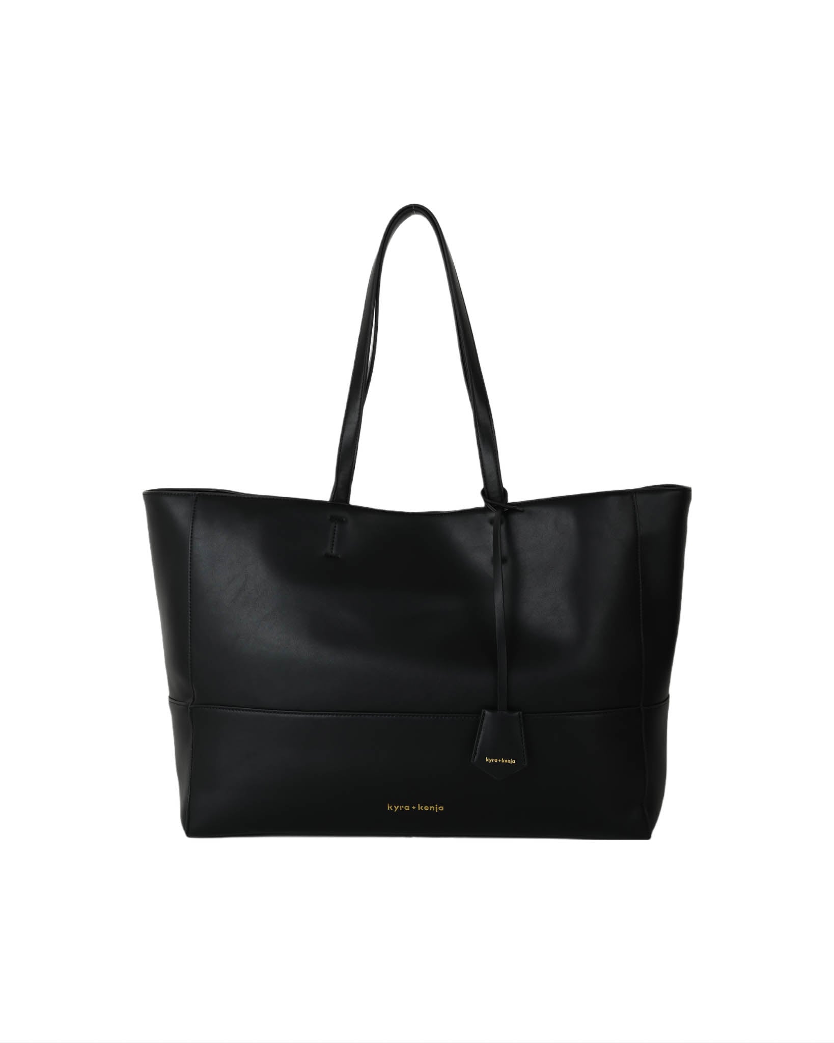 Oversized 2024 black tote