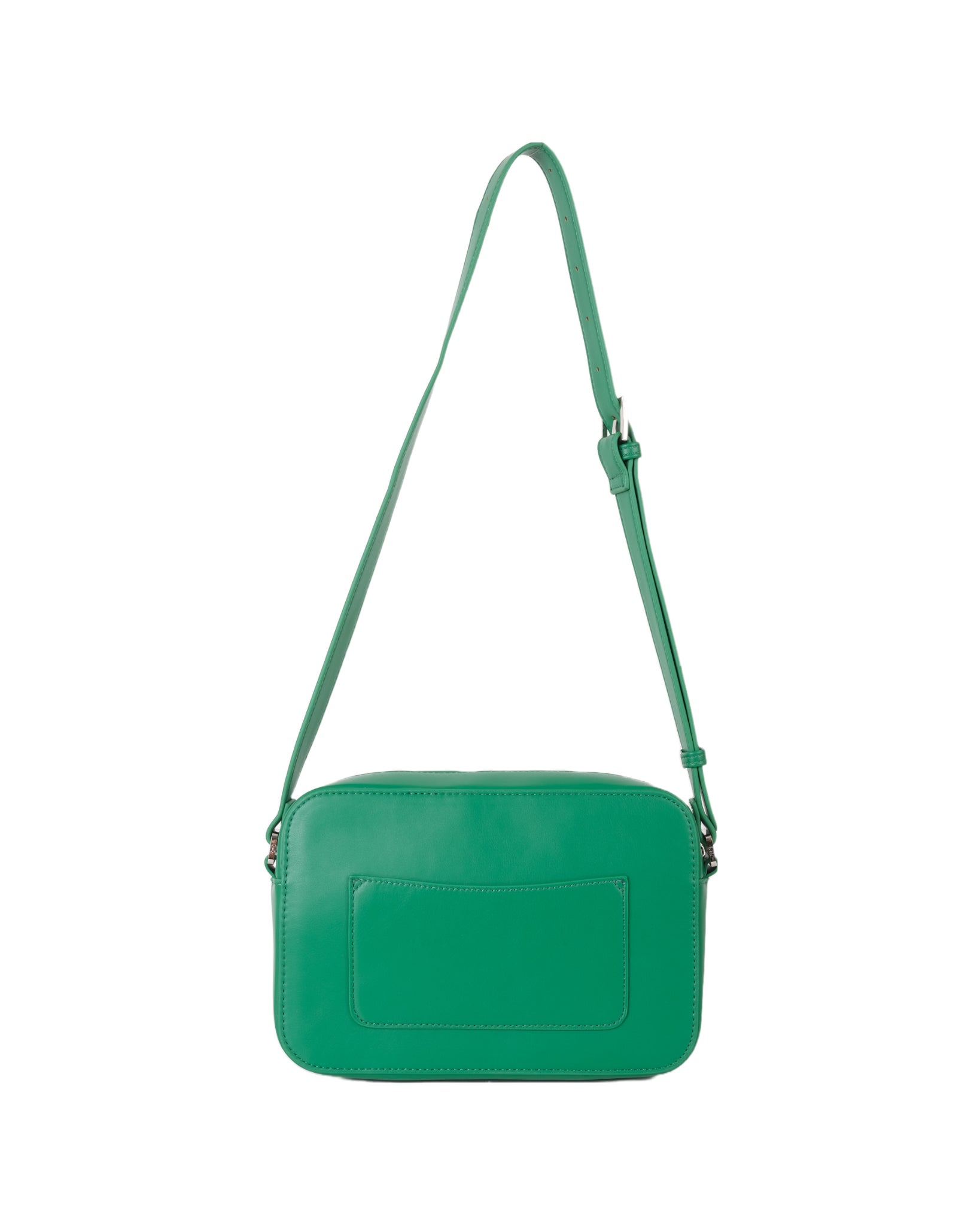 Green leather cross body on sale bag