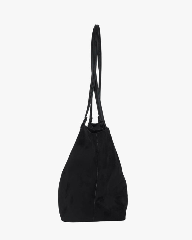 Easy Day Tote Suede Black