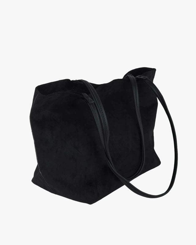 Easy Day Tote Suede Black