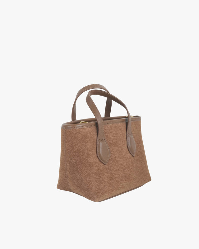 Molly Crossbody Suede Beige