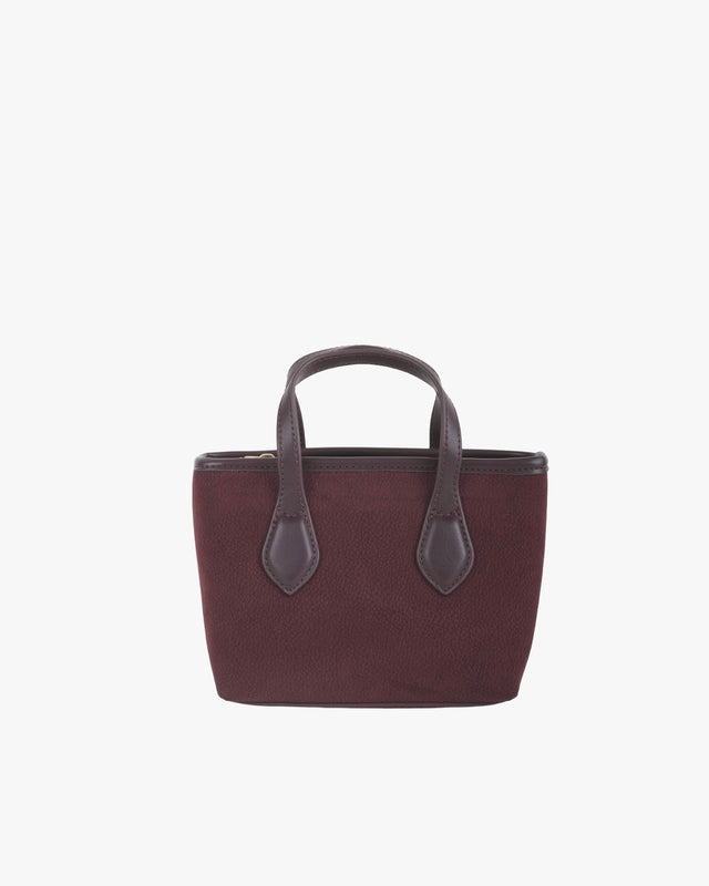 Molly Crossbody Suede Burgundy