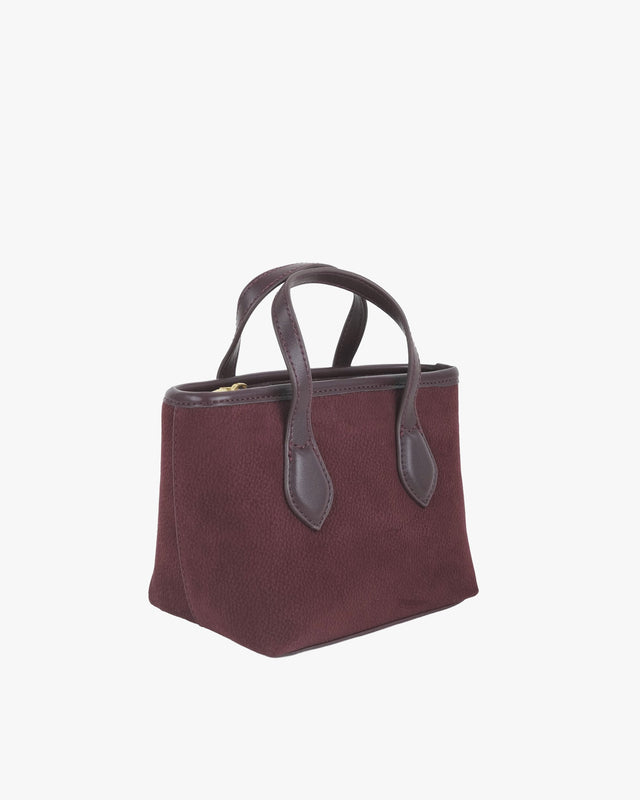 Molly Crossbody Suede Burgundy