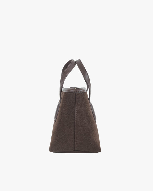 Molly Crossbody Suede Chocolate